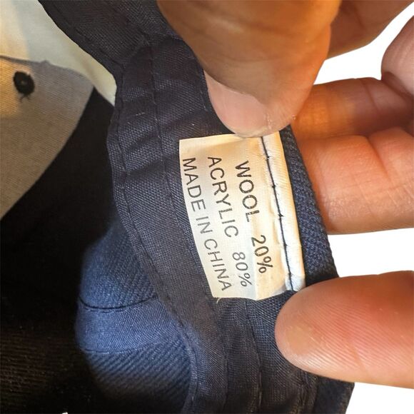 NEW West Coast Choppers Sword Blue Denim Baseball Cap Hat Motorcycle - Picture 9 of 9